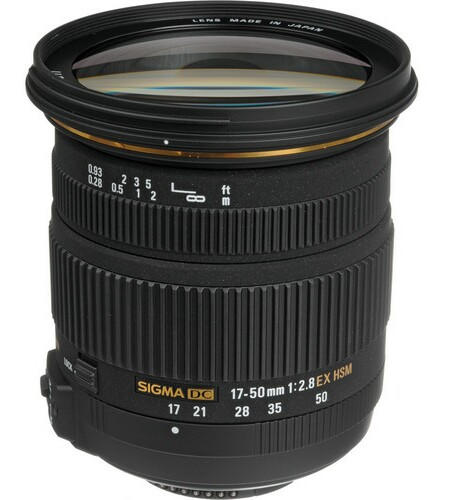 Sigma 17-50mm lens